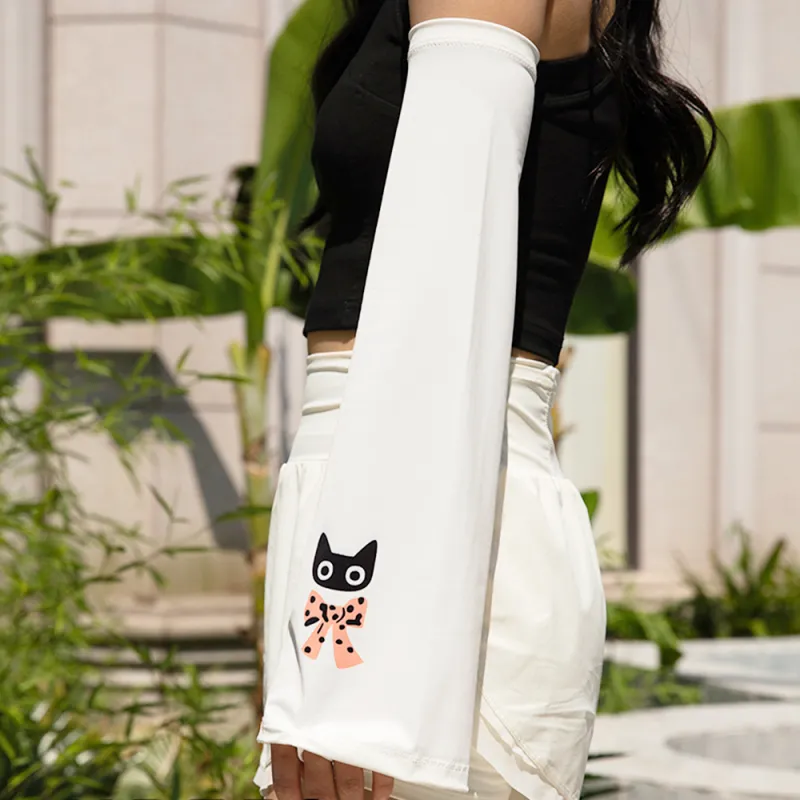 BAIJUAN Polyester Sun Protection Sleeves Women's-20