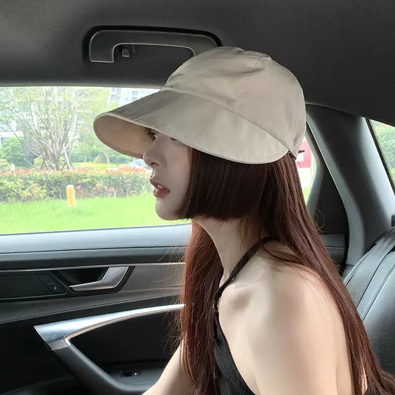 BAIJUAN Polyester Sun Protection Hats Women's-2