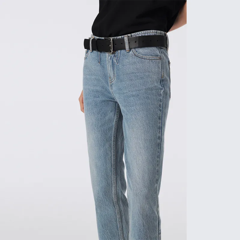 LINCchic Jeans Women's Dark Gray Blue-4