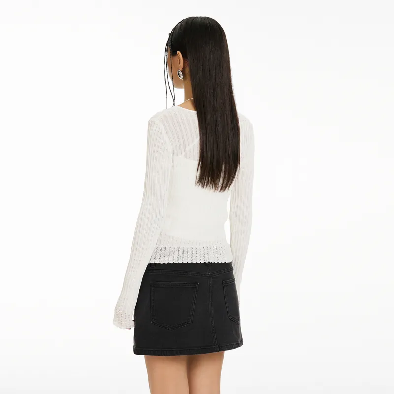 LINCchic Denim Short Skirts Women's-2