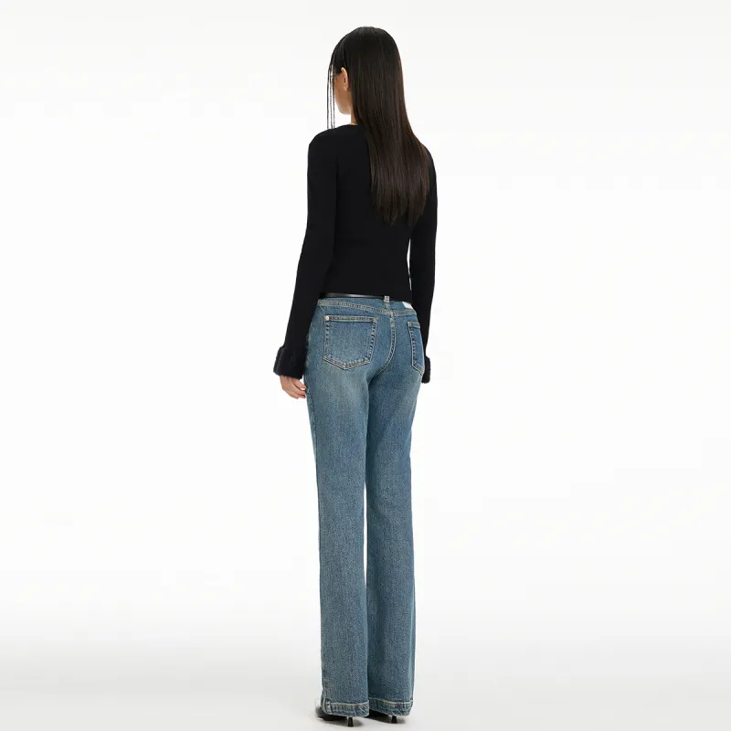 LINCchic Jeans Women's Nostalgic Blue-2