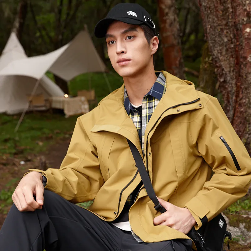 NORTHLAND PROFESSIONAL Hiking Outdoor Hiking Water Resistant Windproof Breathable Warm Windbreaker Jacket Unisex-2