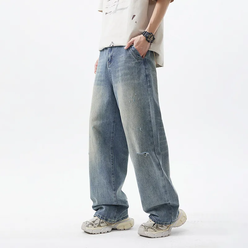 JASONWOOD Cowboy On The Run Jeans Unisex Blue-6