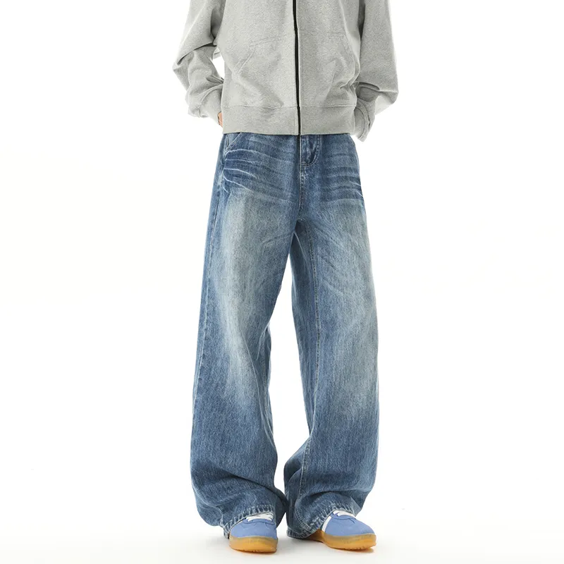 JASONWOOD Cowboy On The Run Jeans Unisex Blue-5