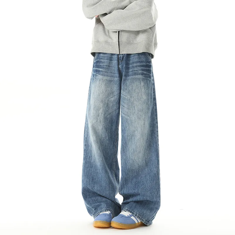 JASONWOOD Cowboy On The Run Jeans Unisex Blue-4