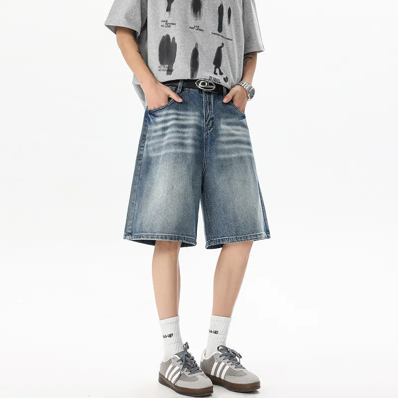 JASONWOOD Cowboy On The Run Denim Shorts Unisex-8
