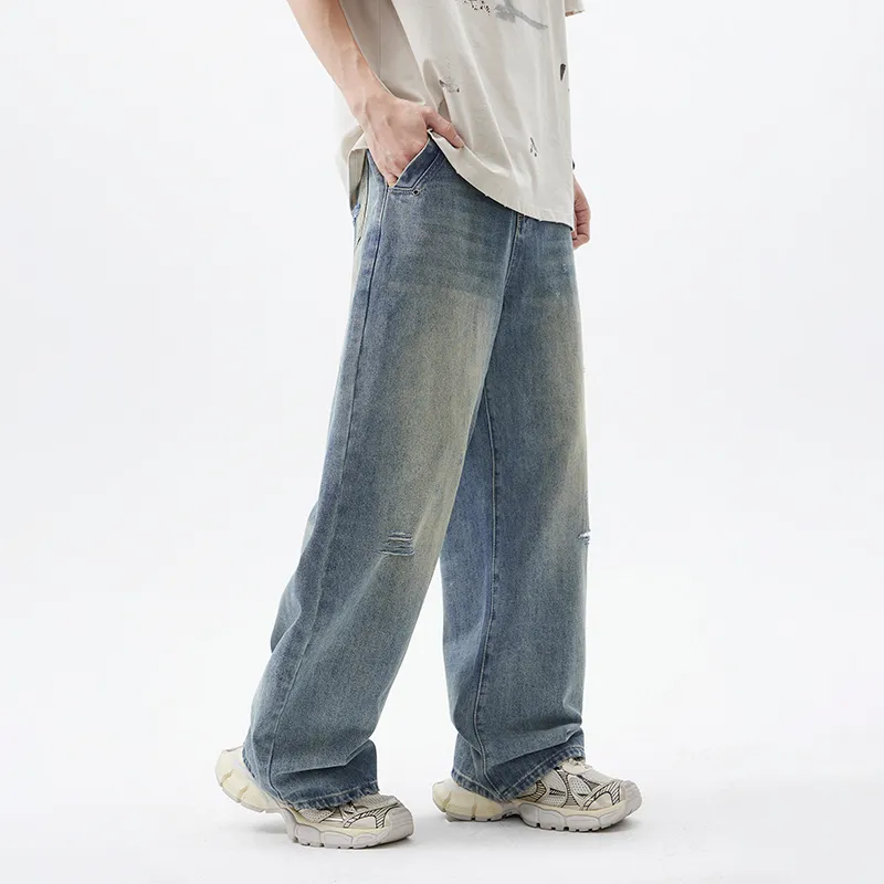 JASONWOOD Cowboy On The Run Jeans Unisex Blue-3