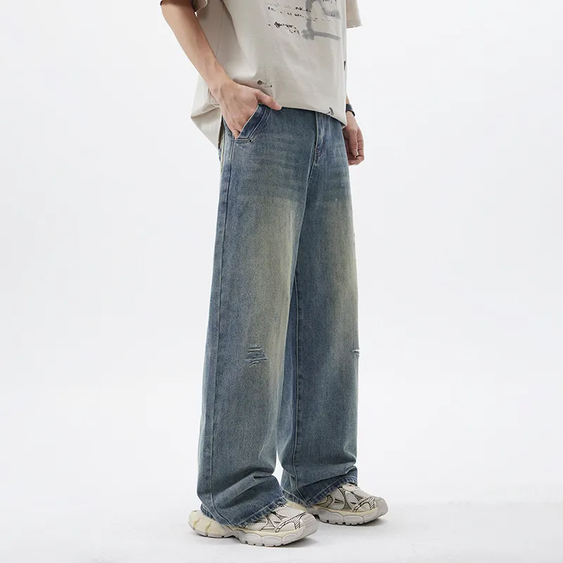 JASONWOOD Cowboy On The Run Jeans Unisex Blue-2