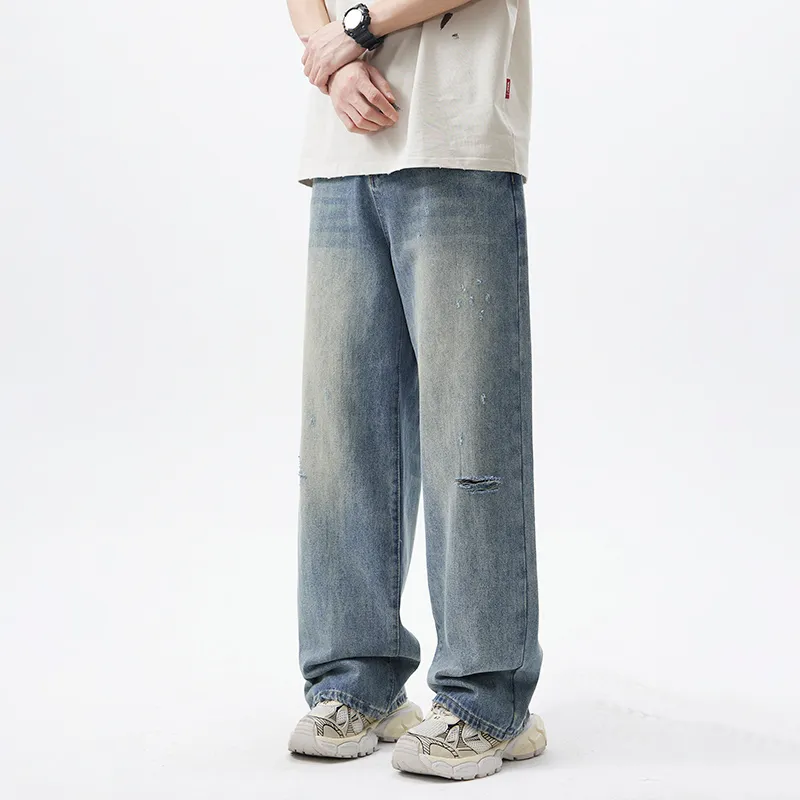 JASONWOOD Cowboy On The Run Jeans Unisex Blue-5