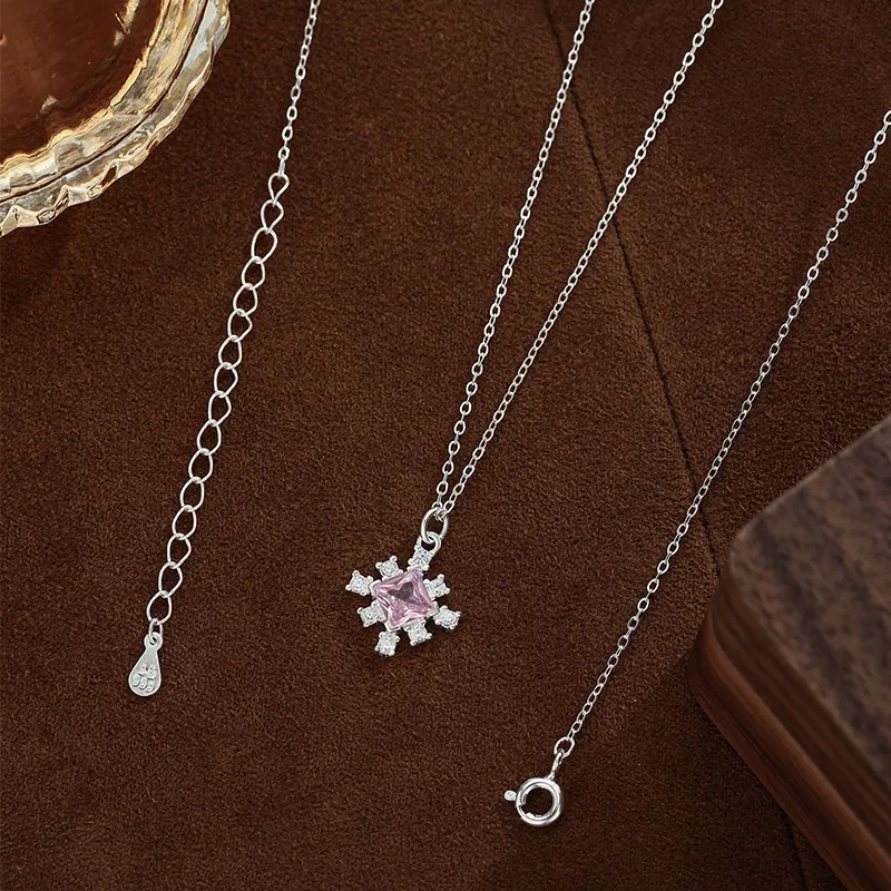 Heart Grass 999 Fine Silver Necklaces Women's-5