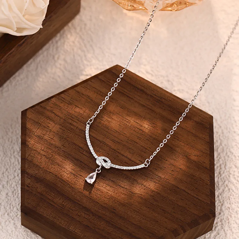 Heart Grass 999 Fine Silver Necklaces Women's-2