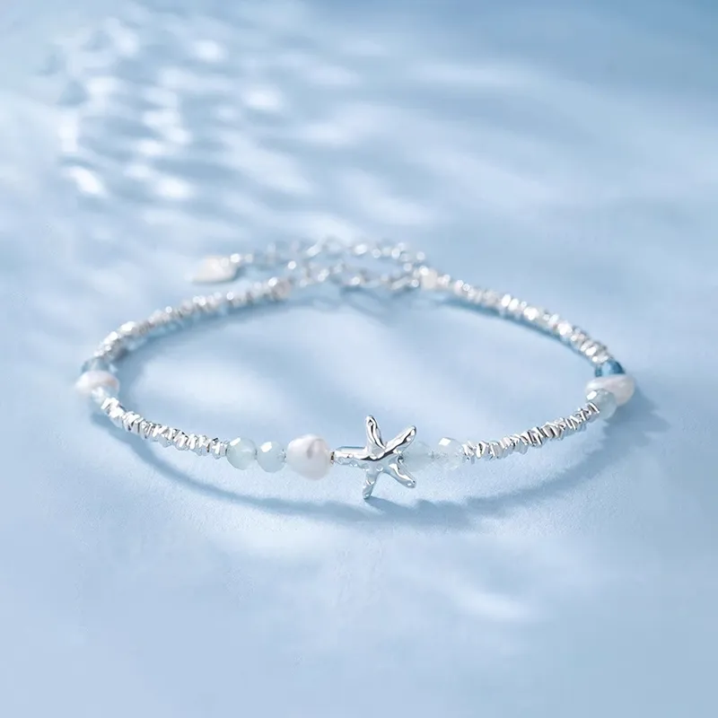 Heart Grass S925 Silver Bracelets Women's-1