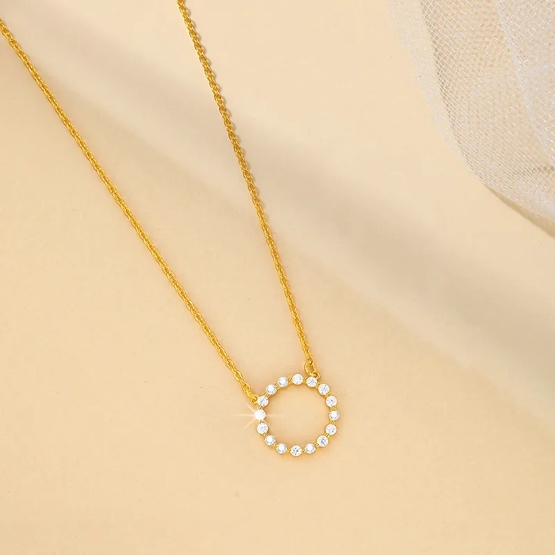 Heart Grass S925 Silver Necklaces Women's-2
