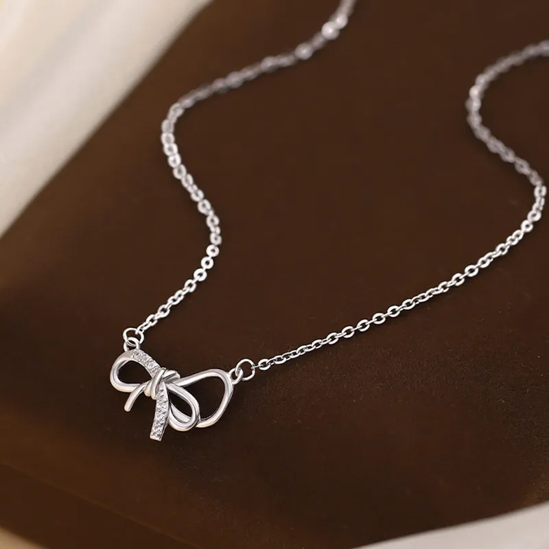 Heart Grass 999 Fine Silver Necklaces Women's-5
