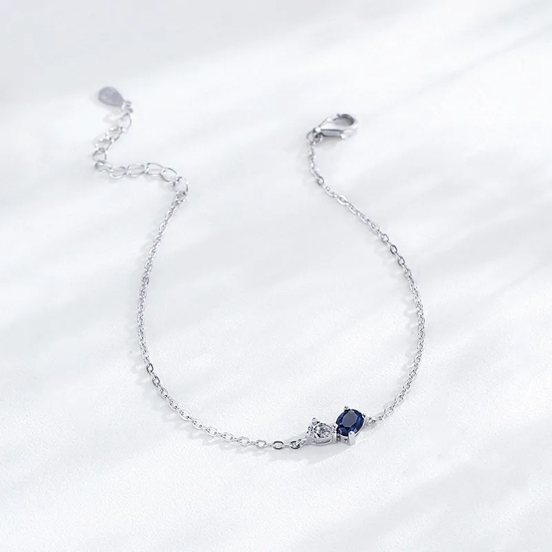 Heart Grass S925 Silver Bracelets Women's-2