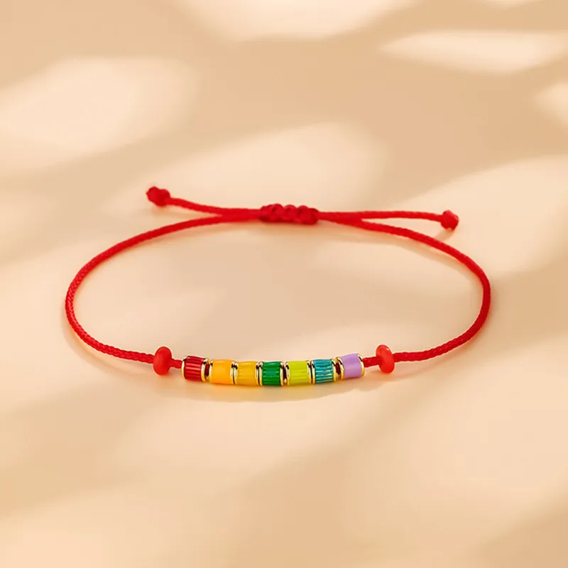 Heart Grass S925 Silver Hand Rope Women's-1