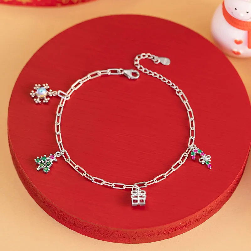 Heart Grass S925 Silver Bracelets Women's-1