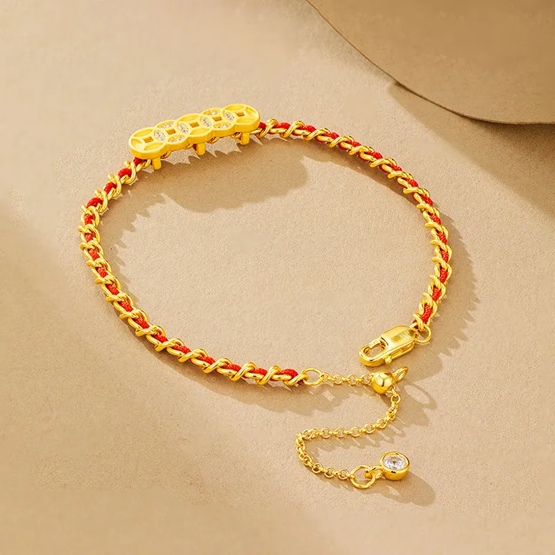 Heart Grass S925 Silver Bracelets Women's-4