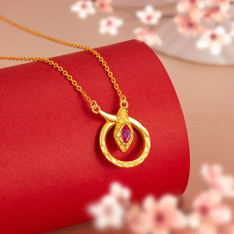 Heart Grass S925 Silver Necklaces Women's-2