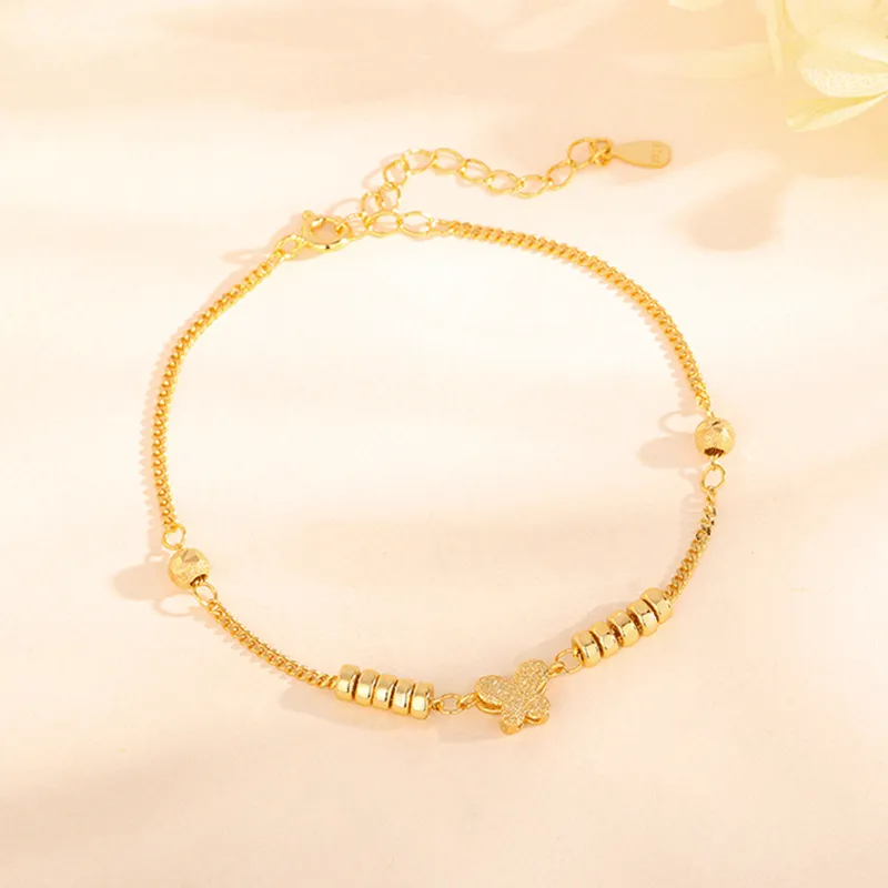 Heart Grass S925 Silver Bracelets Women's-1