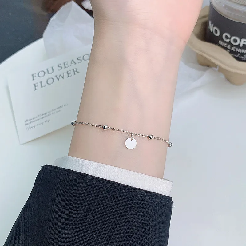 Heart Grass S925 Silver Bracelets Women's-3
