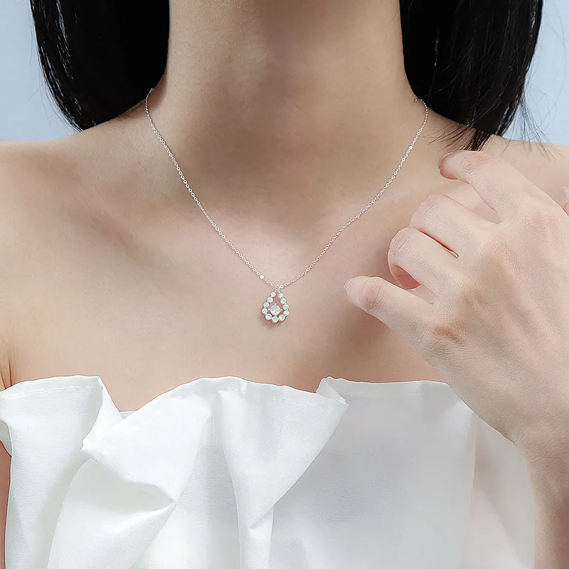 Heart Grass 999 Fine Silver Necklaces Women's-3
