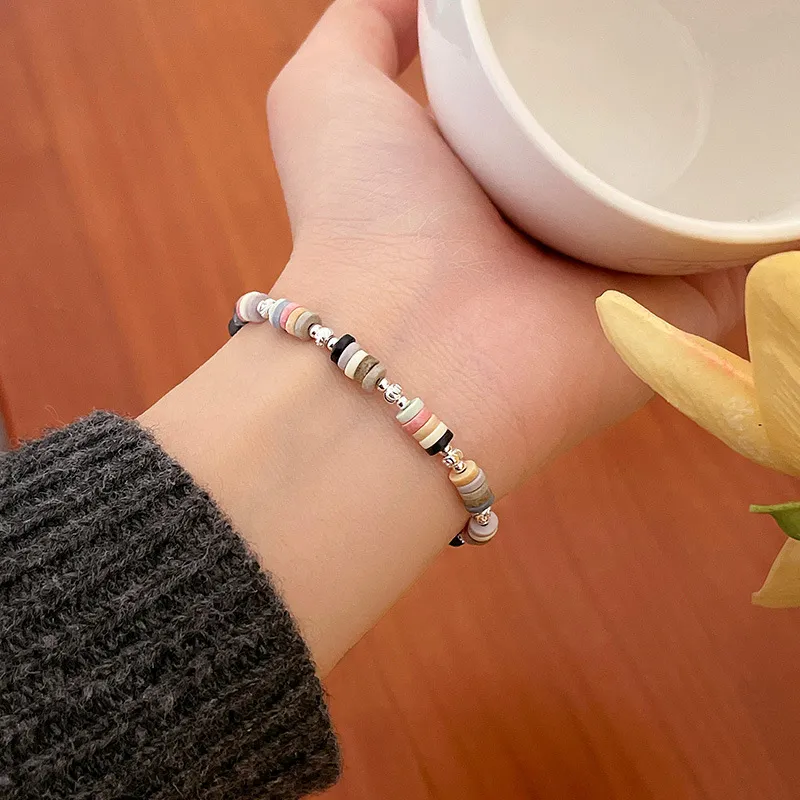 Heart Grass S925 Silver Bracelets Women's-3