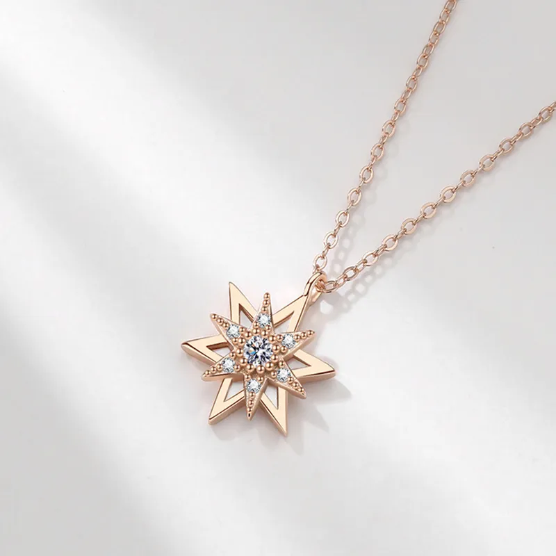 Heart Grass 999 Fine Silver Necklaces Women's-4