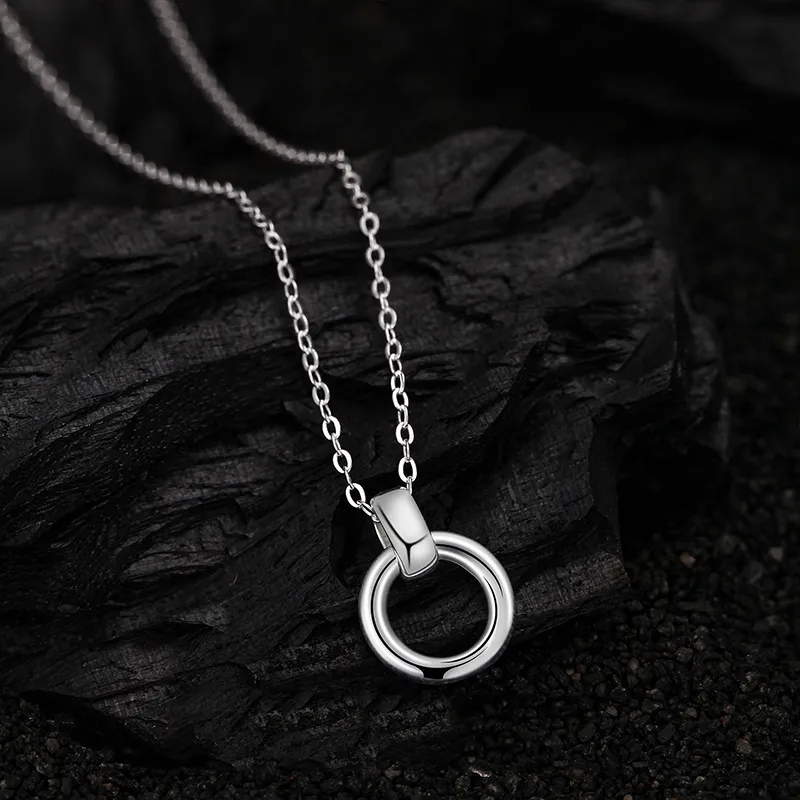 Heart Grass 999 Fine Silver Necklaces Women's-2