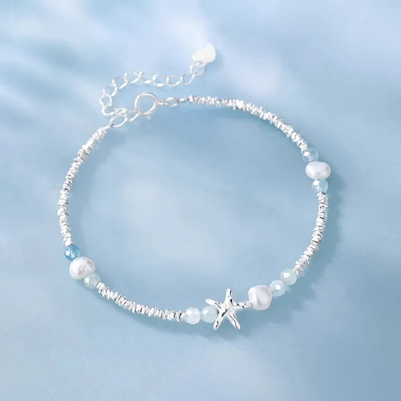 Heart Grass S925 Silver Bracelets Women's-2