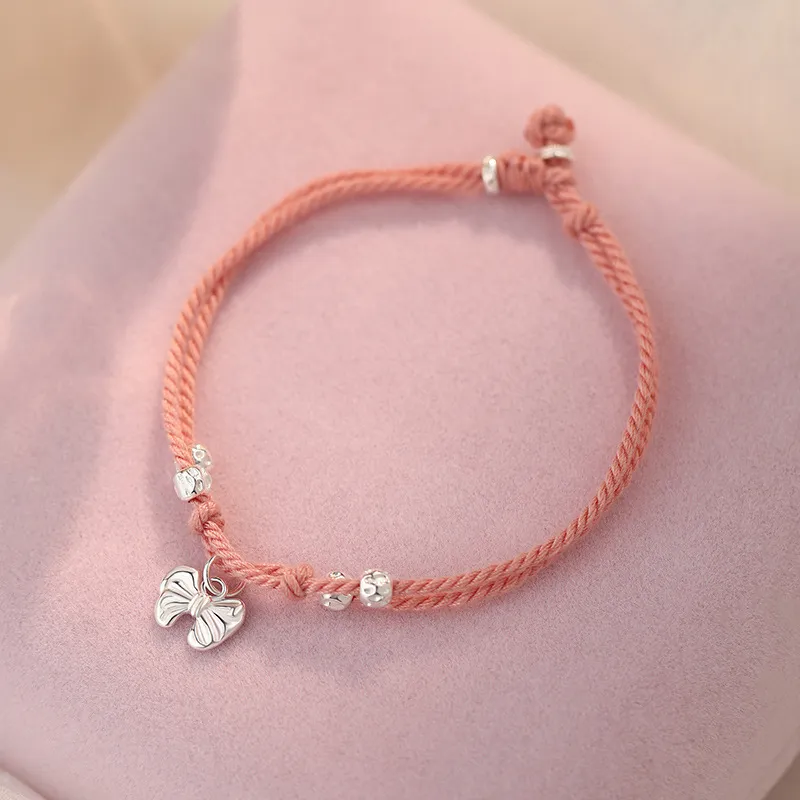 Heart Grass S925 Silver Bracelets Women's-1