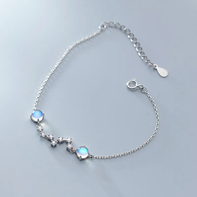 Heart Grass S925 Silver Bracelets Women's-1