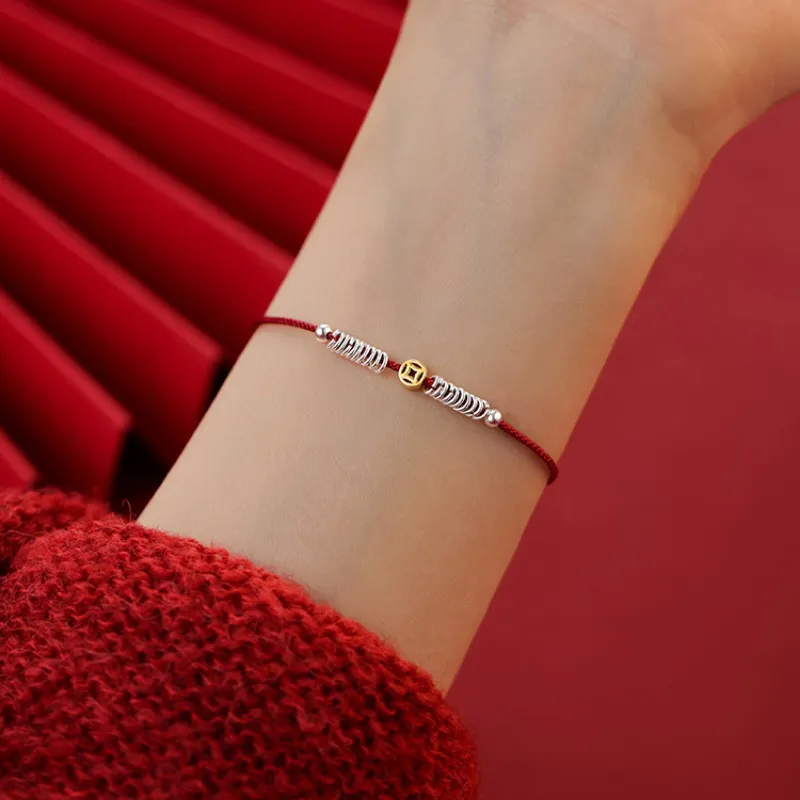 Heart Grass S925 Silver Bracelets Women's-3