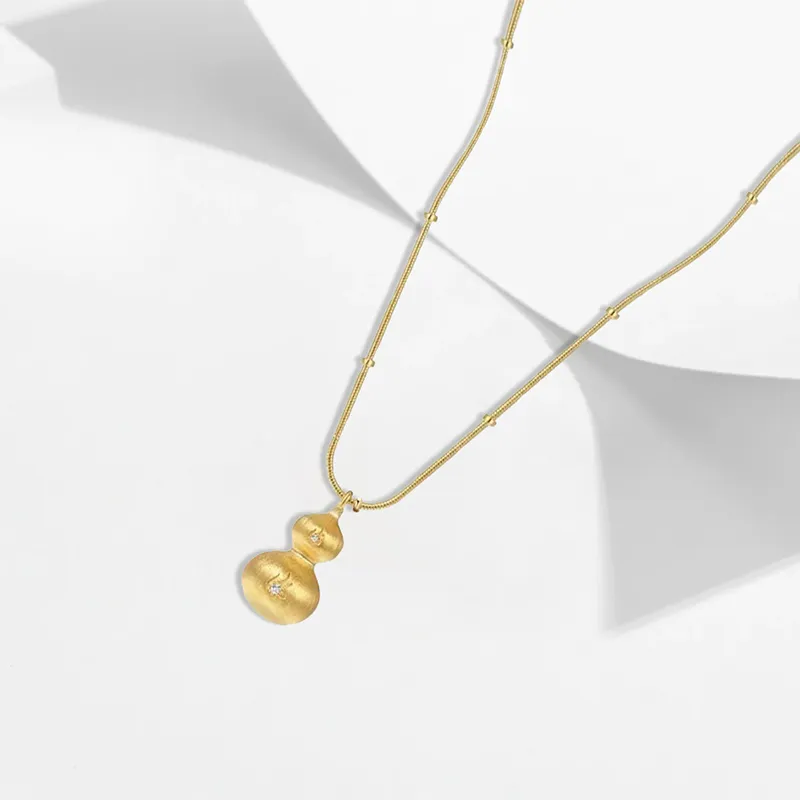 Heart Grass Alloy Necklaces Women's-2