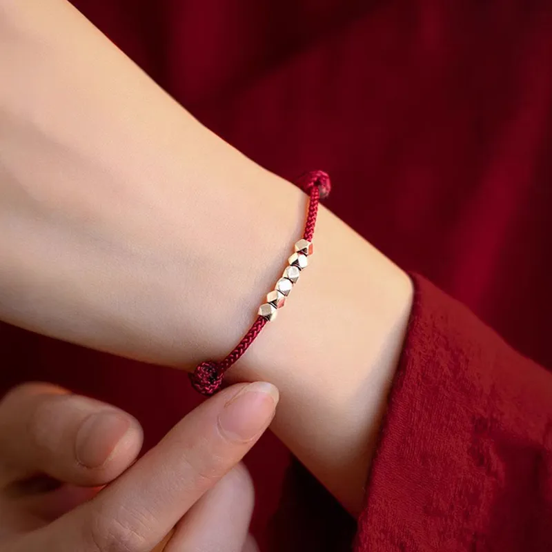 Heart Grass Sterling Silver Bracelets Women's-3
