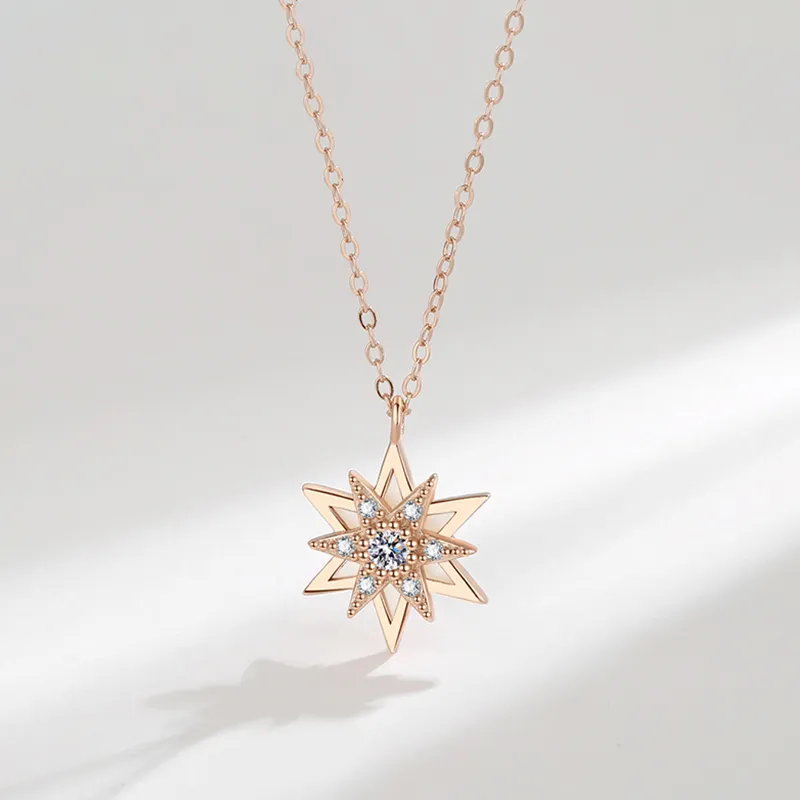 Heart Grass 999 Fine Silver Necklaces Women's-1