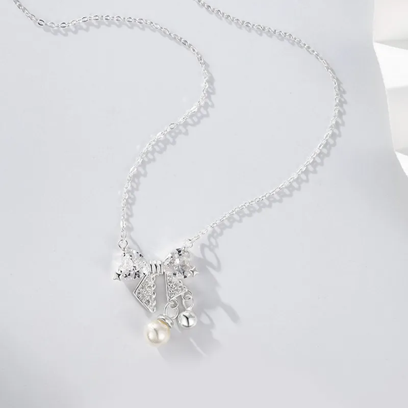 Heart Grass 999 Fine Silver Necklaces Women's-2