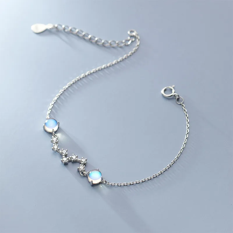 Heart Grass S925 Silver Bracelets Women's-2