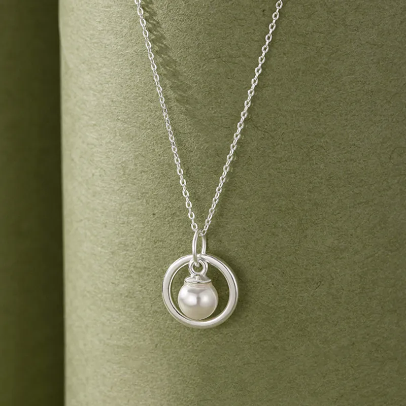 Heart Grass 999 Fine Silver Necklaces Women's-1