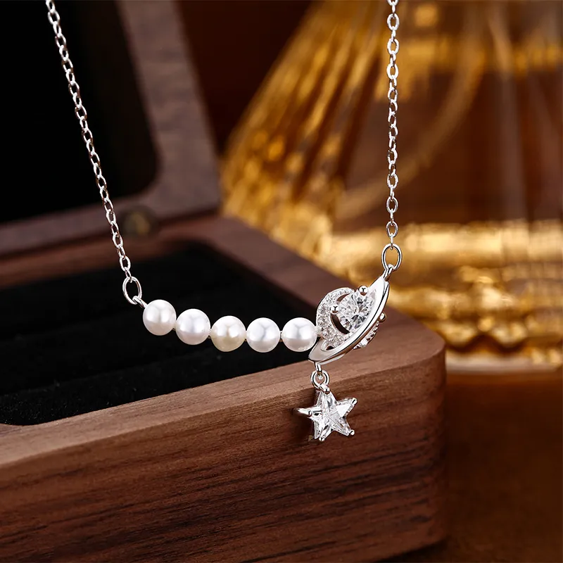 Heart Grass 999 Fine Silver Necklaces Women's-2