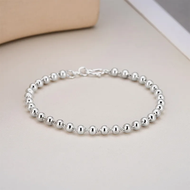 Heart Grass S925 Silver Bracelets Women's-1