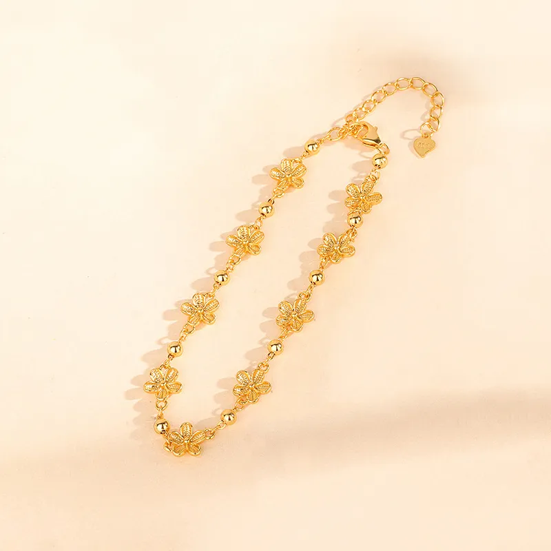 Heart Grass S925 Silver Bracelets Women's-2