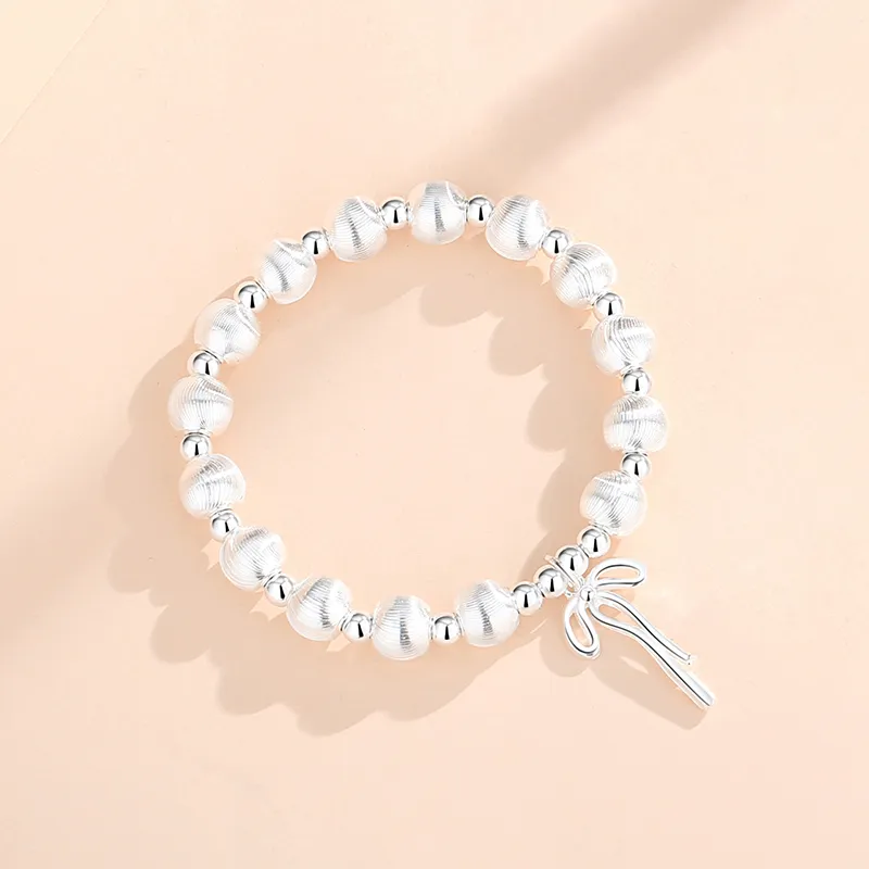 Heart Grass 999 Fine Silver Bracelets Women's-2