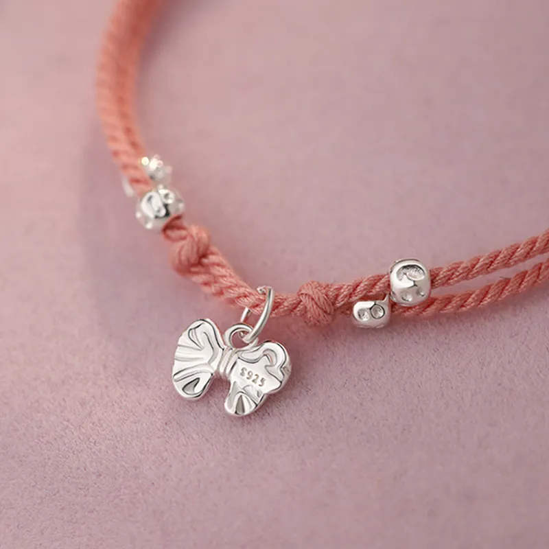 Heart Grass S925 Silver Bracelets Women's-2
