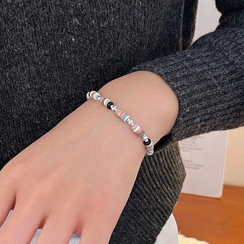 Heart Grass S925 Silver Bracelets Women's-4