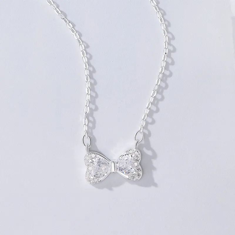 Heart Grass 999 Fine Silver Necklaces Women's-2