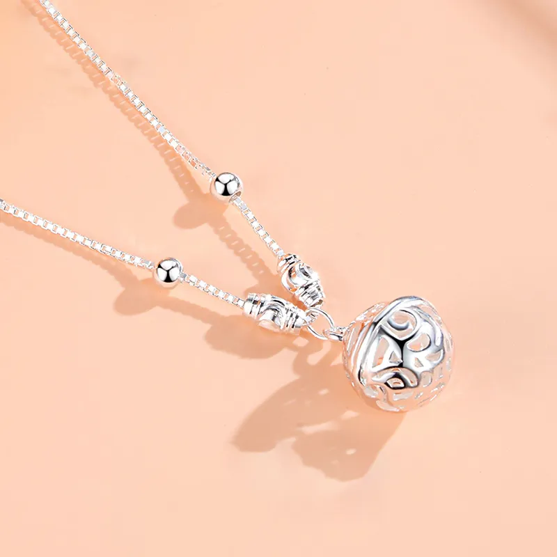 Heart Grass S925 Silver Anklets Women's-4
