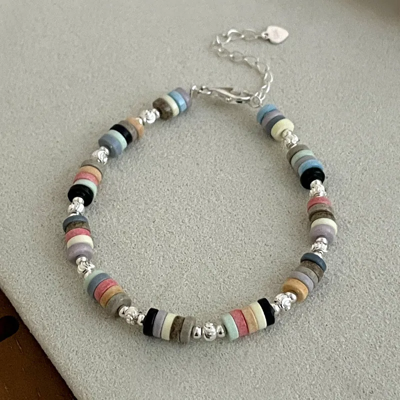 Heart Grass S925 Silver Bracelets Women's-1