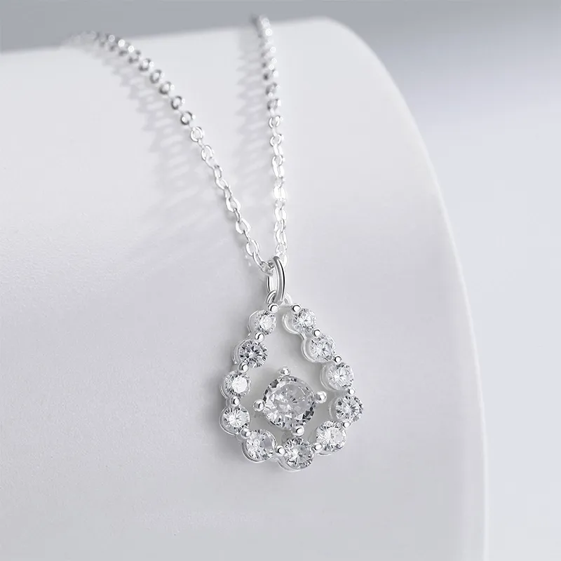 Heart Grass 999 Fine Silver Necklaces Women's-1