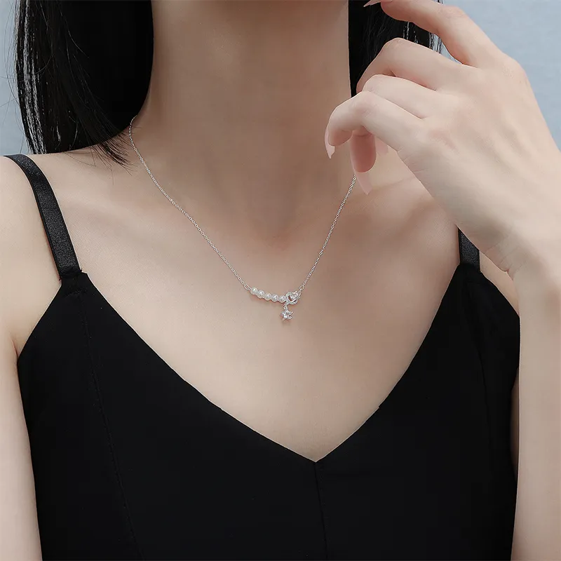 Heart Grass 999 Fine Silver Necklaces Women's-4